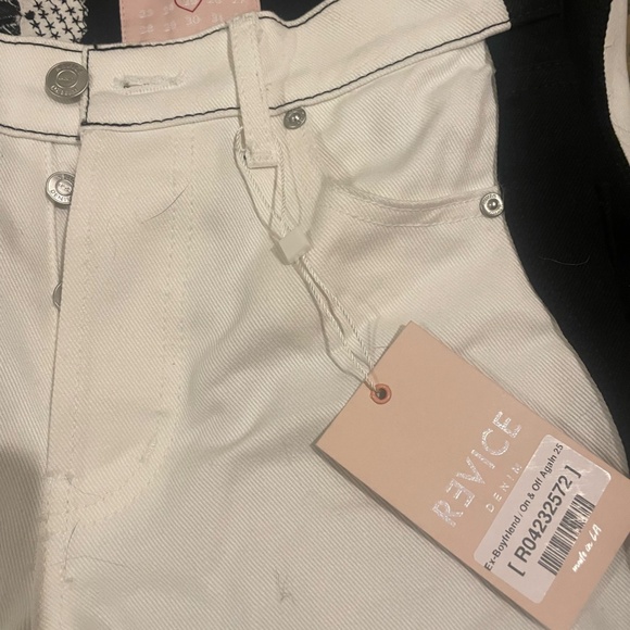 Revice Denim Two Toned Black & White Jeans - Picture 5 of 7